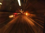 train in tunnel